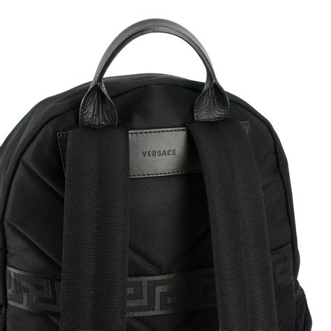 versace men pouch|Versace summer backpack for men.